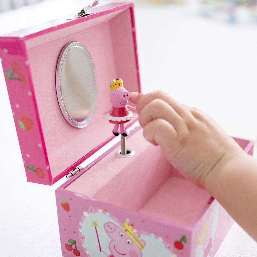 Peppa Pig Houten Juwelendoosje Met Muziek