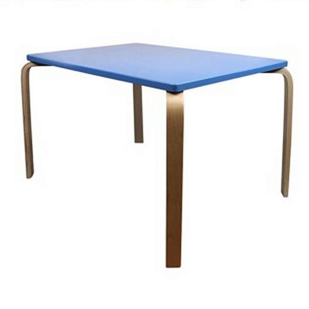 Simply For Kids Tr4119 Houten Tafel 70X45Cm Blauw