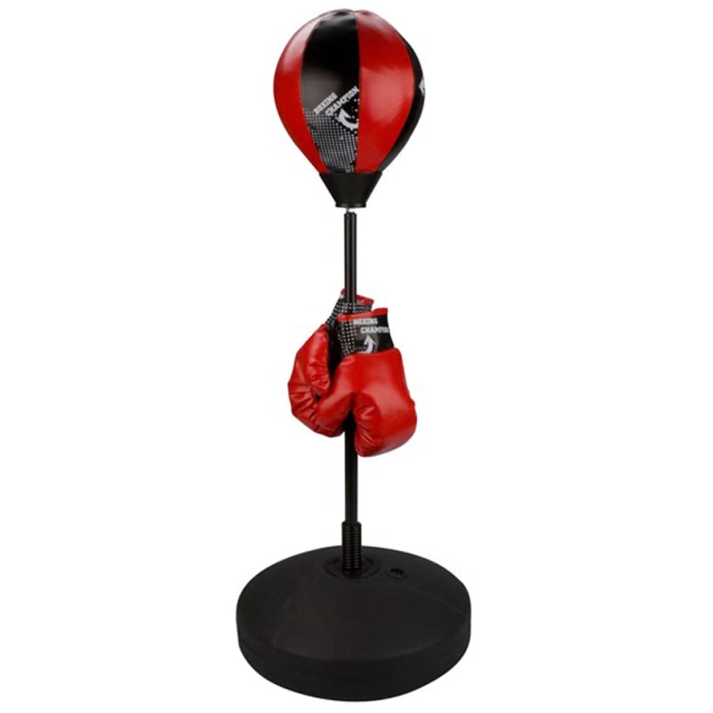 Avento Boksbalset 41Be Junior Reflex Zwart/Rood
