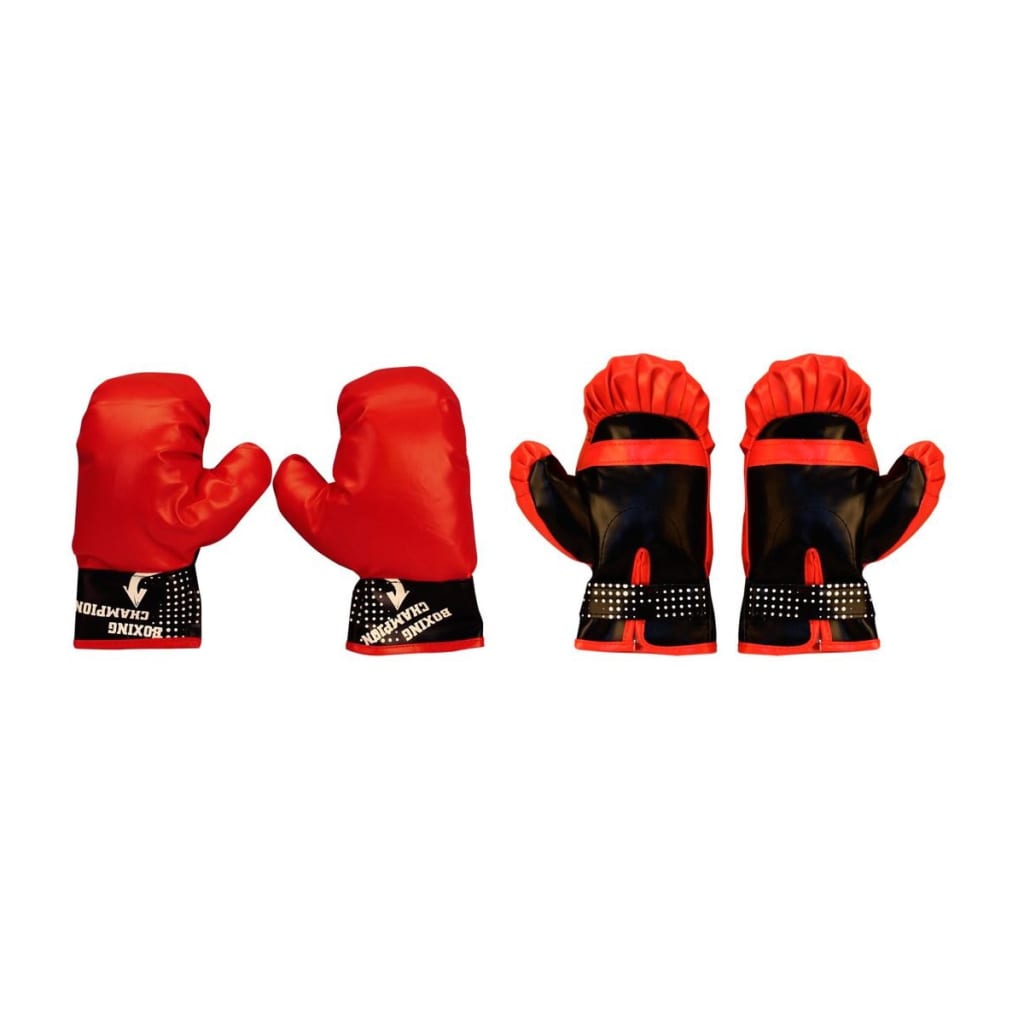 Avento Boksbalset 41Be Junior Reflex Zwart/Rood
