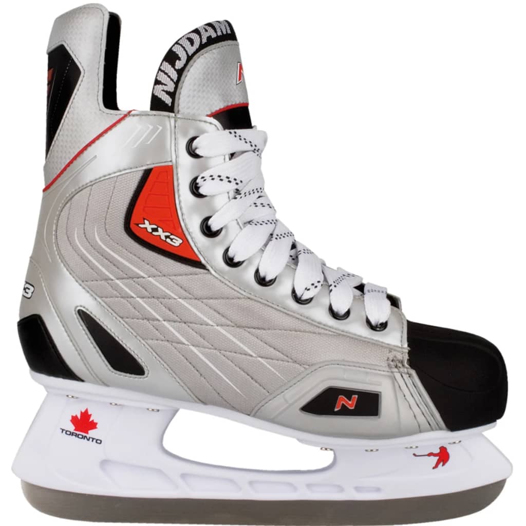Nijdam Ijshockey Schaatsen Maat 40 Polyester 3385-Zzr-40