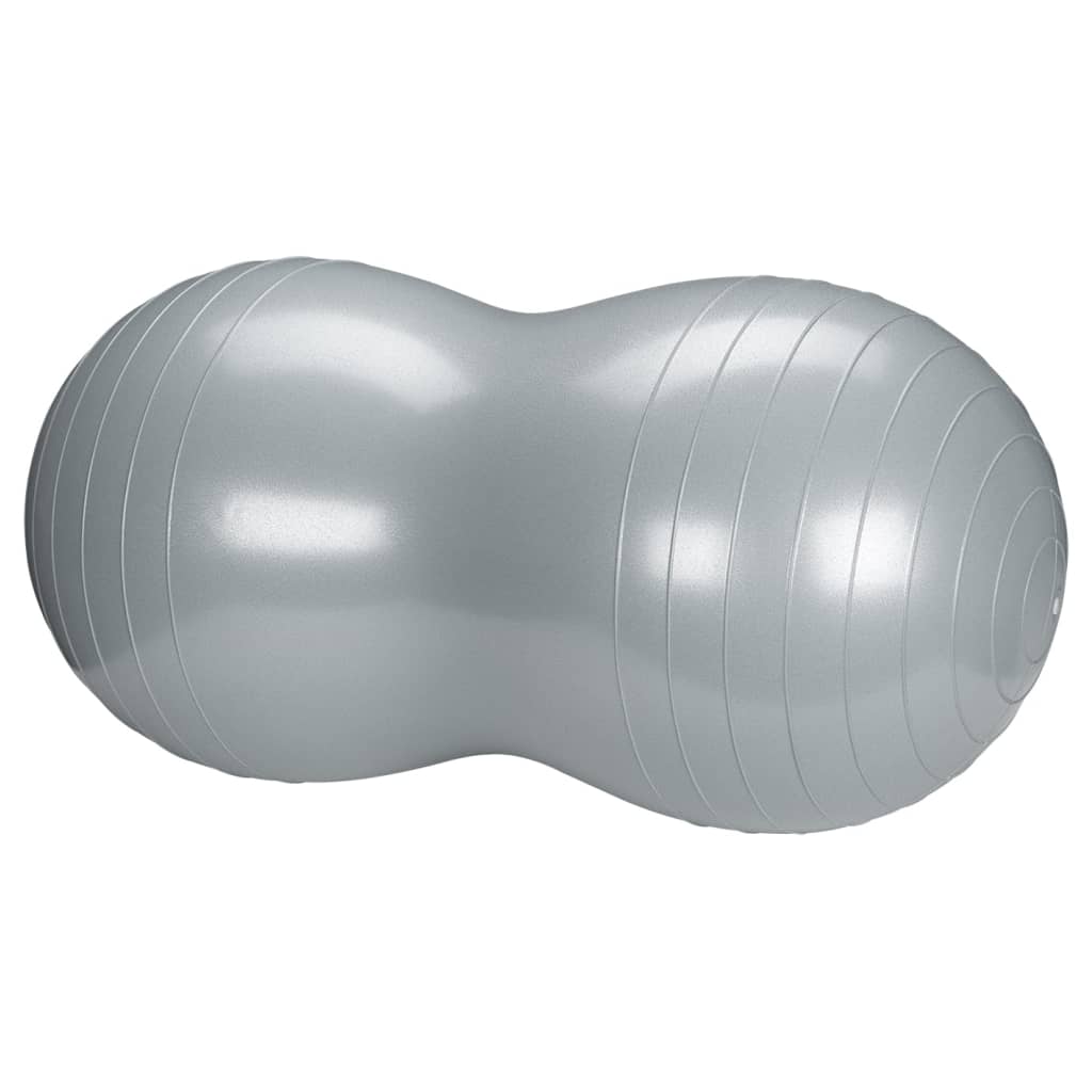 Avento Fitnessbal 50 X 100 Cm Zilverkleurig