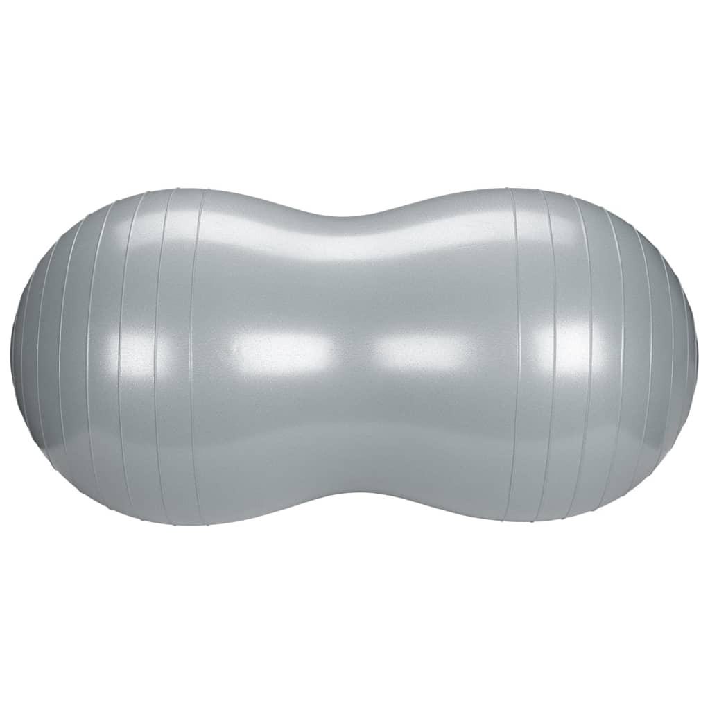 Avento Fitnessbal 50 X 100 Cm Zilverkleurig