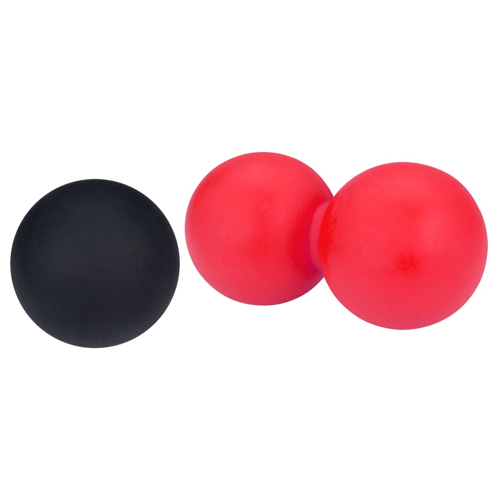 Avento Lacrosse-/Massageballenset Roze En Zwart