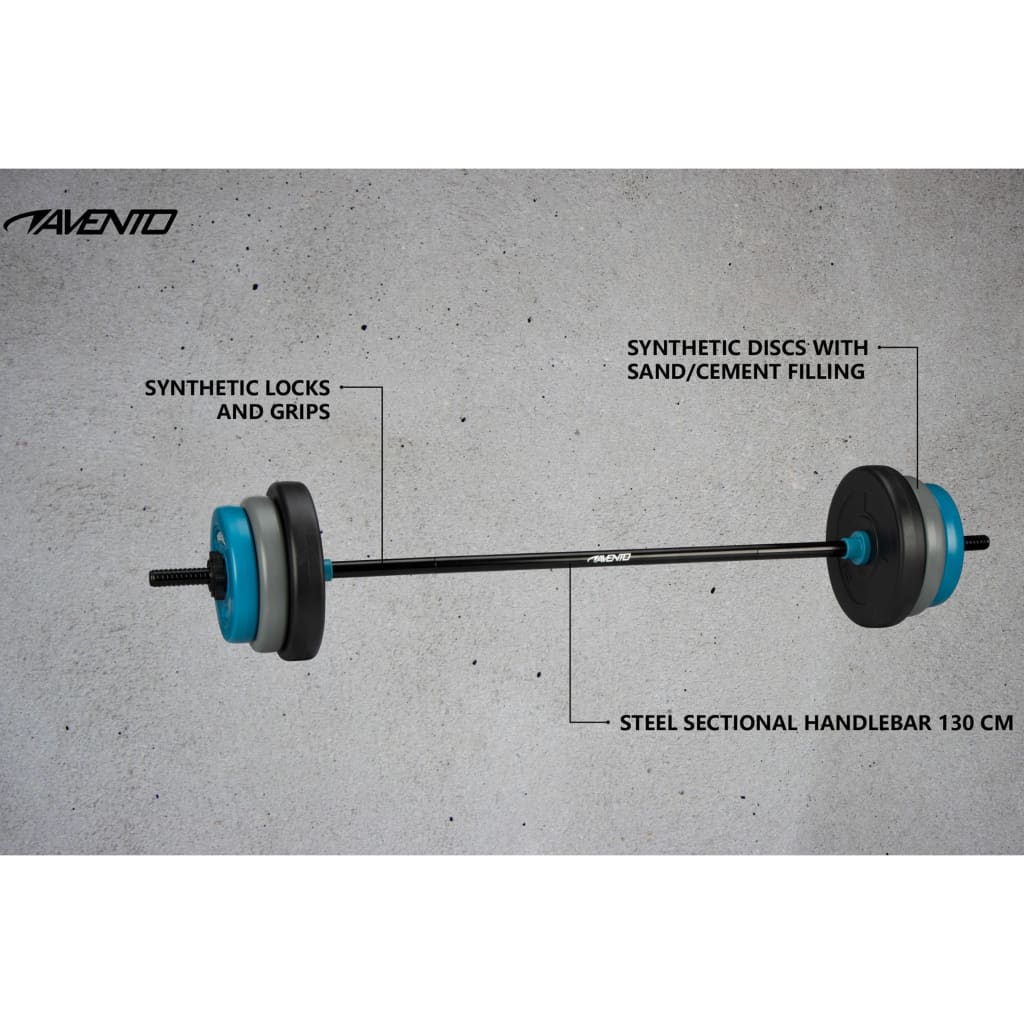 Avento Halterset Verstelbaar 20 Kg