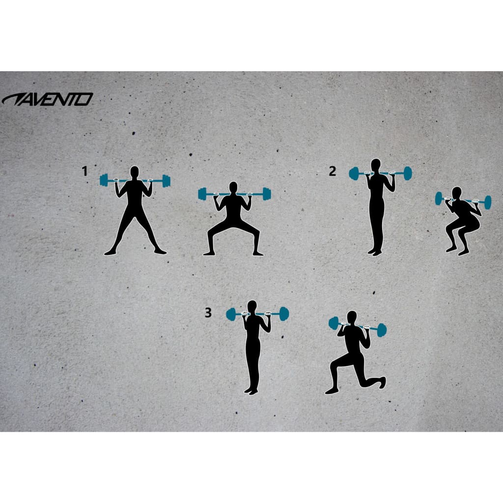 Avento Halterset Verstelbaar 20 Kg