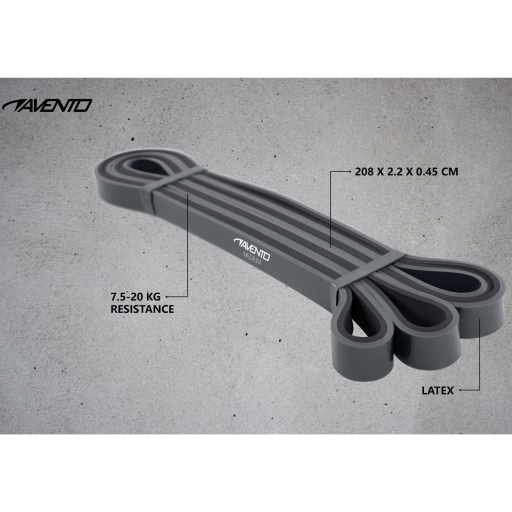 Avento Krachtband Medium Latex