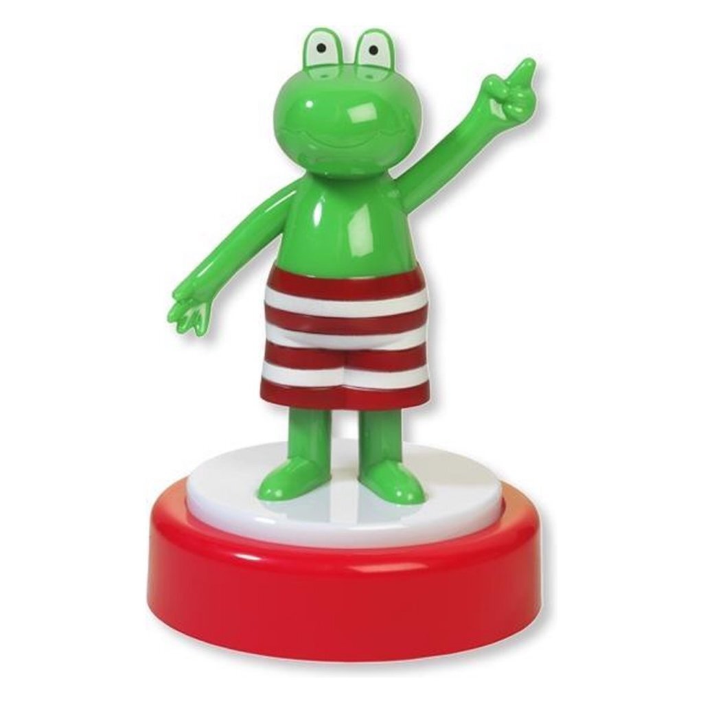 Bambolino Toys Bambolino 24008 3D Kikker Led Nachtlampje 10X15Cm