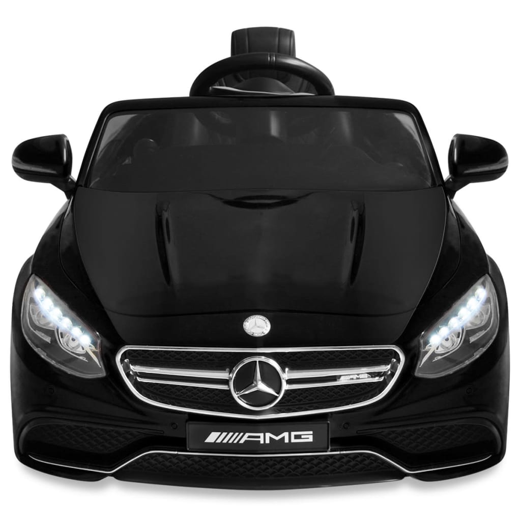 Elektrische Speelgoedauto Mercedes Benz Amg S63 12 V Zwart