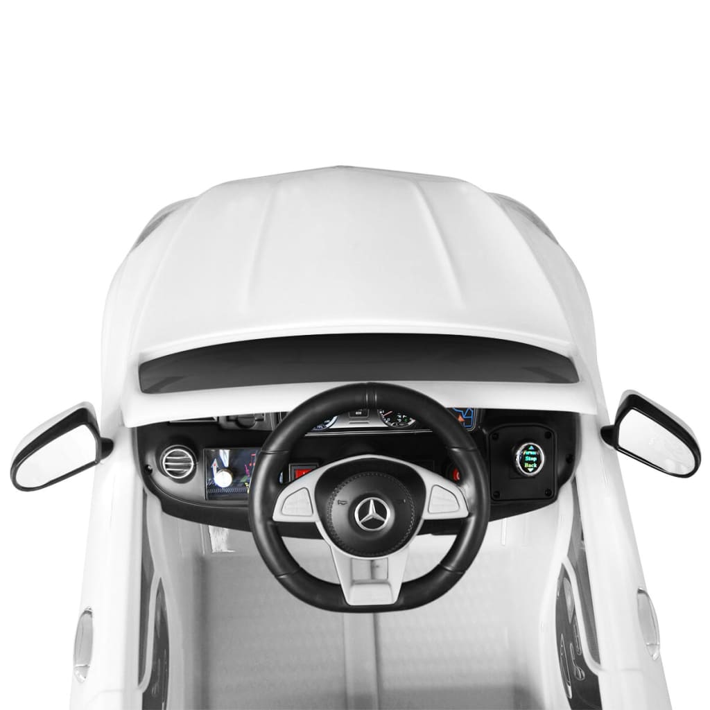 Elektrische Speelgoedauto Mercedes Benz Amg S63 12 V Wit