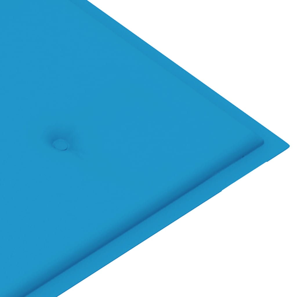 Tuinbankkussen 100X50X3 Cm Blauw