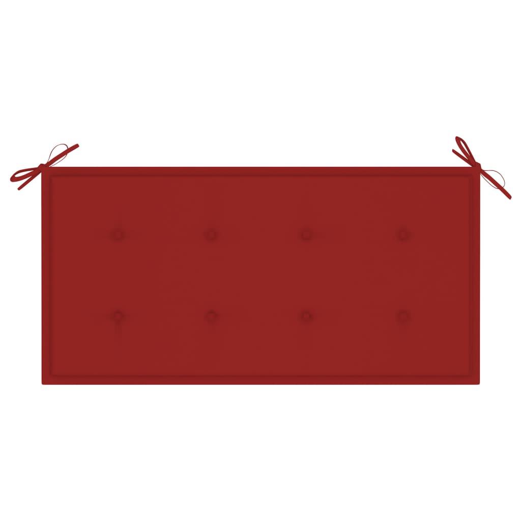 Tuinbankkussen 100X50X3 Cm Rood