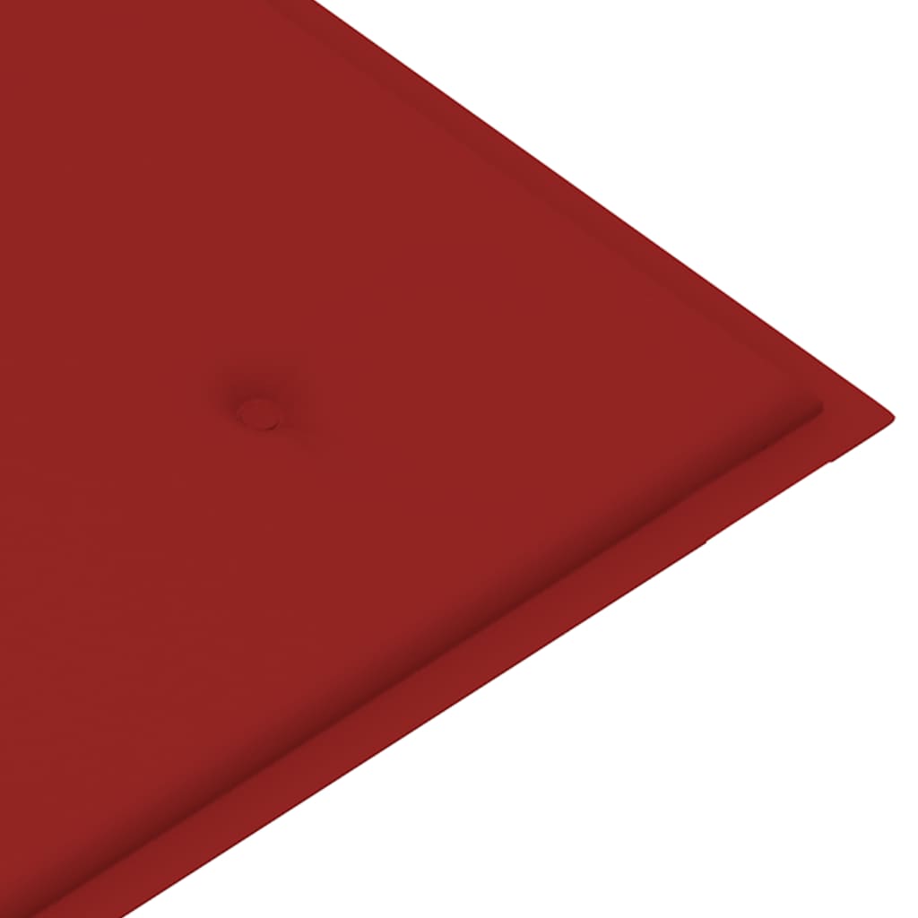 Tuinbankkussen 100X50X3 Cm Rood