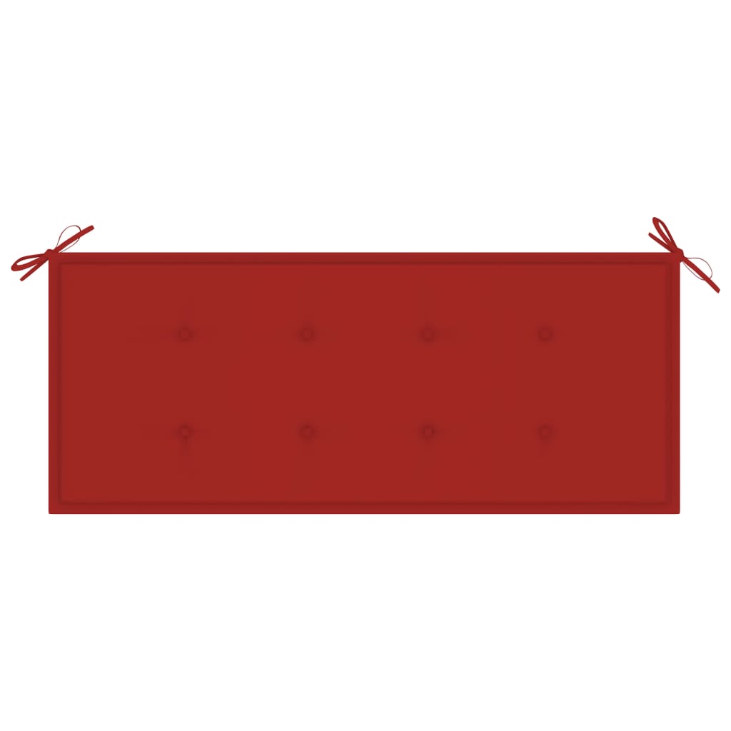 Tuinbankkussen 120X50X3 Cm Rood