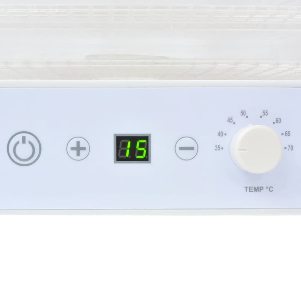 Voedseldroger Met 6 Lades 250 W Wit