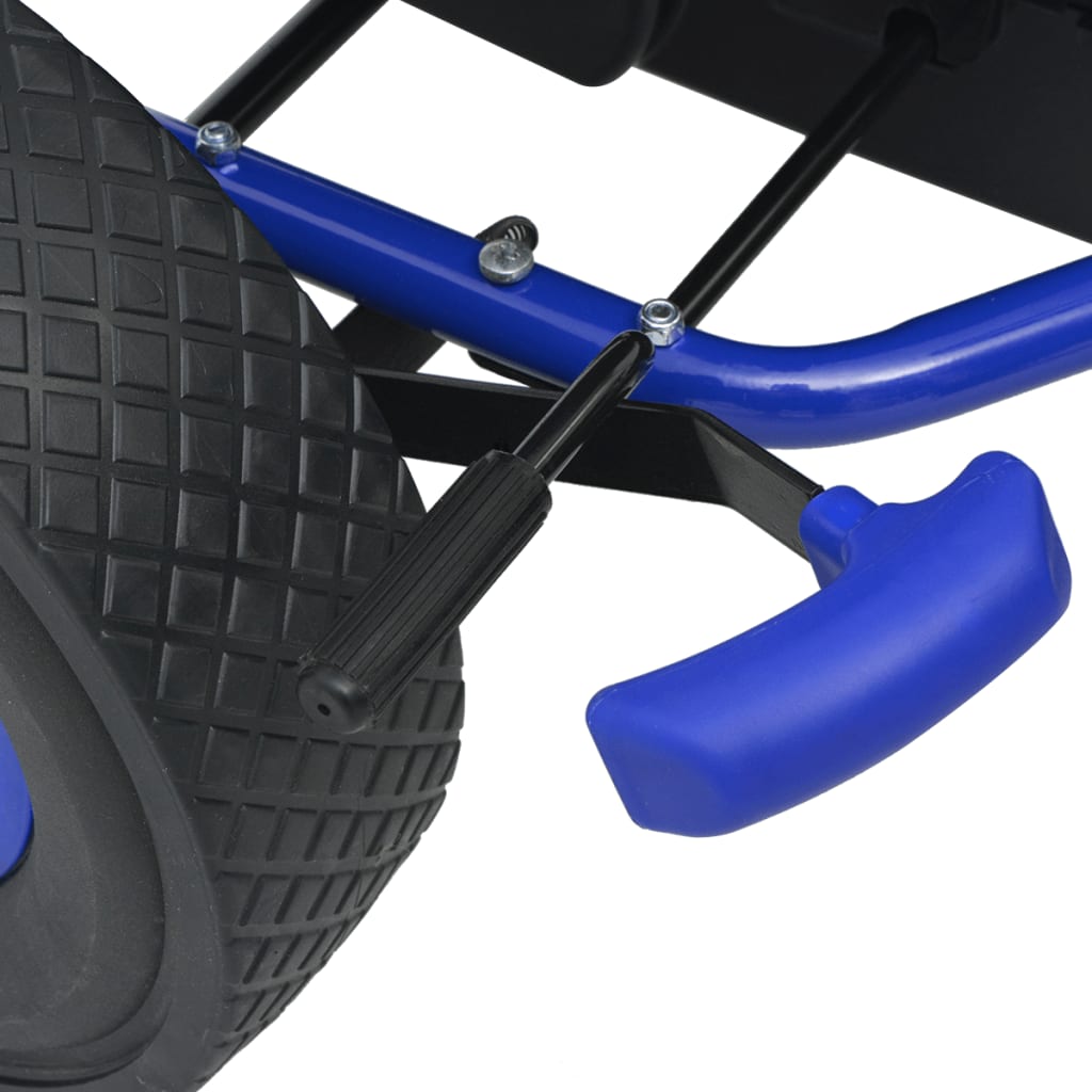 Skelter Met Pedalen En Verstelbare Zitting Blauw