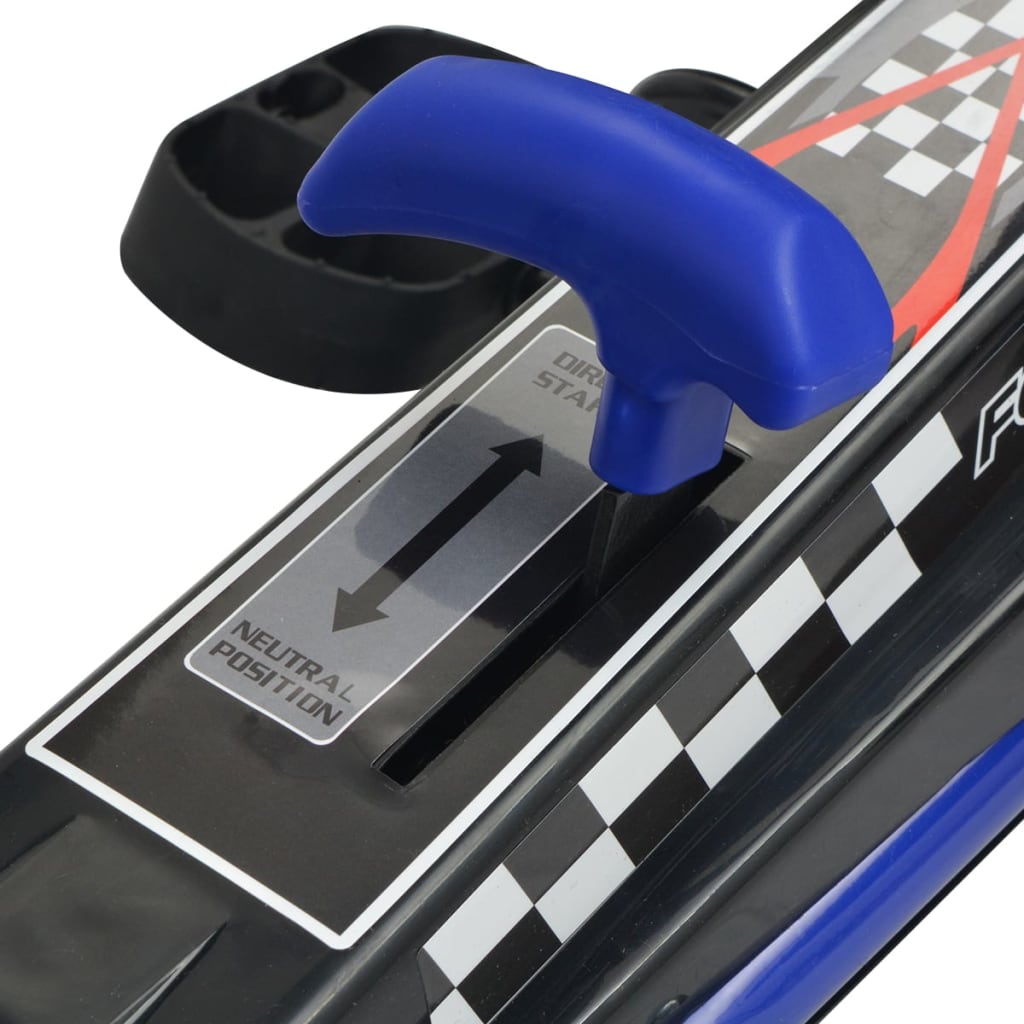 Skelter Met Pedalen En Verstelbare Zitting Blauw