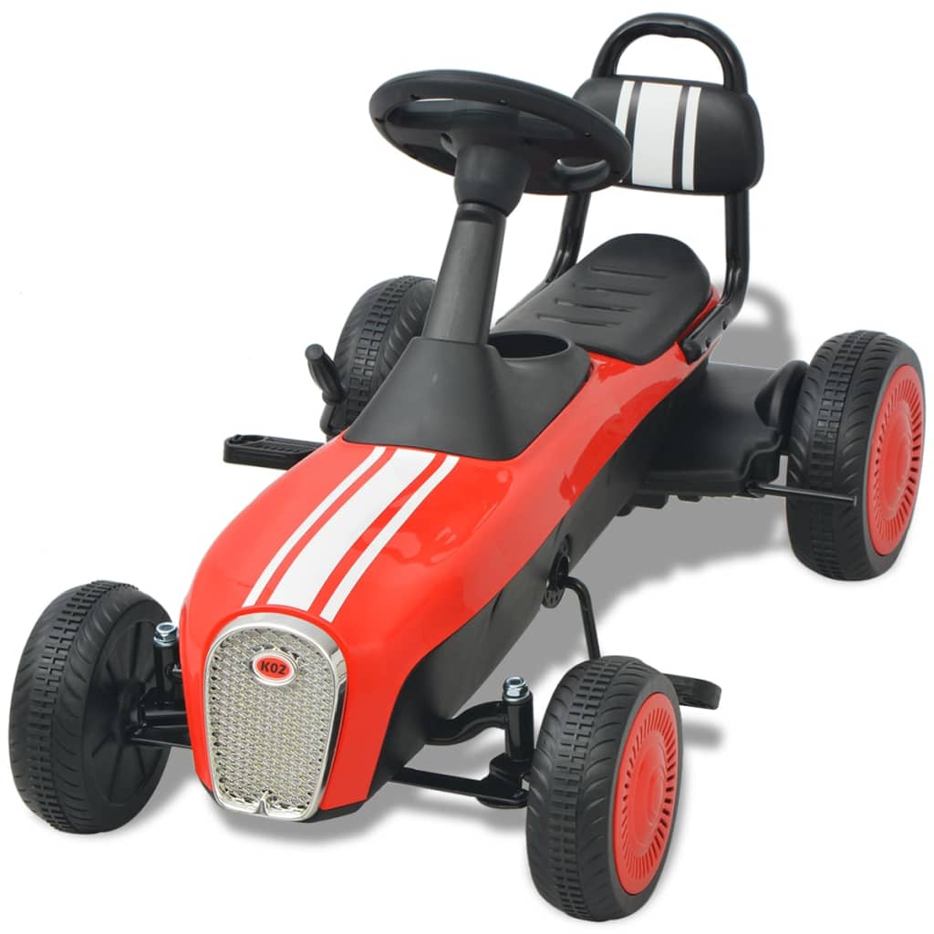 Skelter Met Pedalen Rood