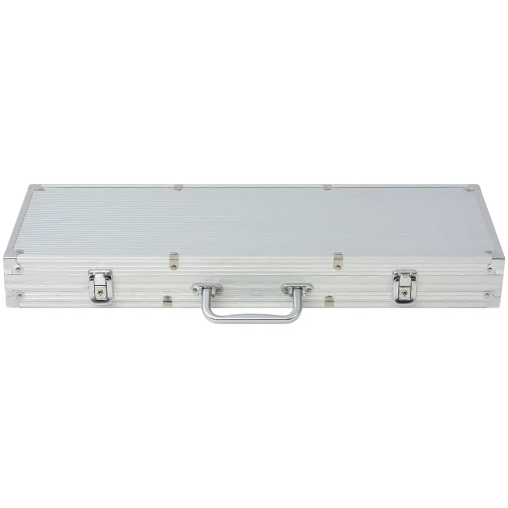 Pokerset Met 500 Chips Aluminium