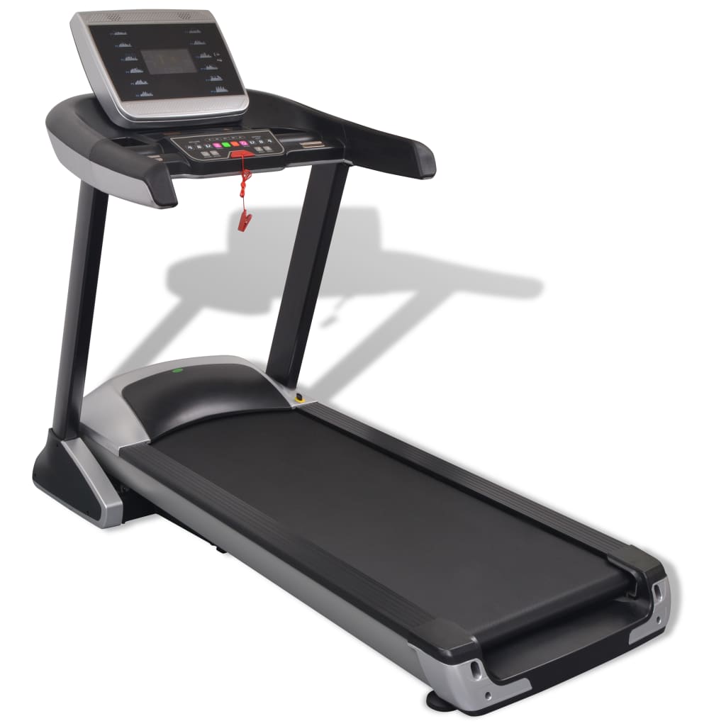Elektrische Loopband 144X56 Cm Lcd-Scherm 1-20 Km/U 4 Hp