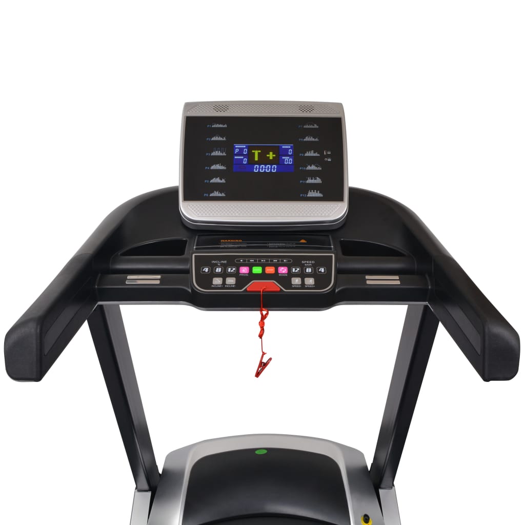 Elektrische Loopband 144X56 Cm Lcd-Scherm 1-20 Km/U 4 Hp