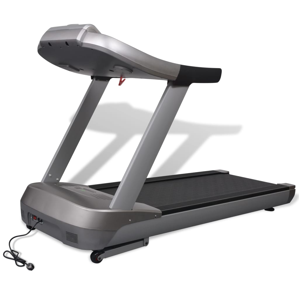 Elektrische Loopband 161X60 Cm Lcd-Scherm 1-22 Km/U 5 Hp