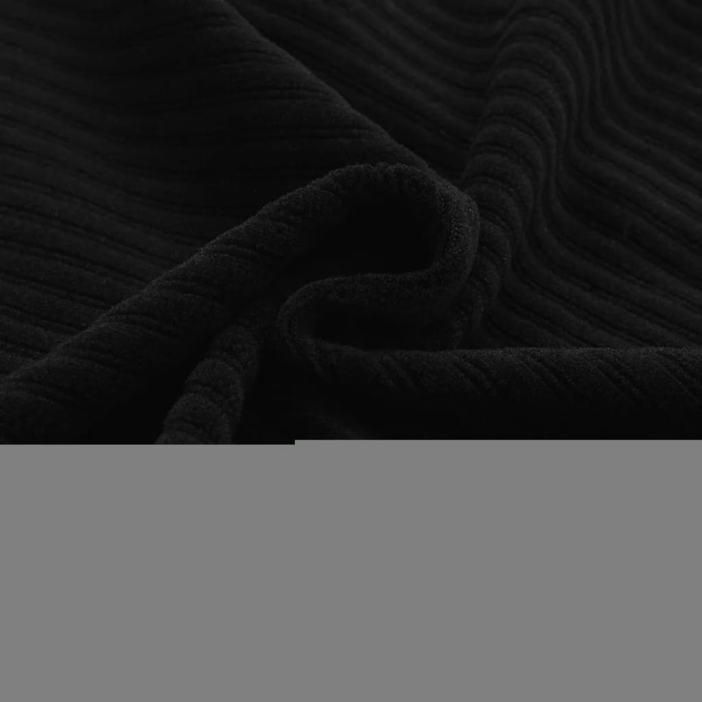 Meubelhoes Voor Stoel Stretch Zwart Brede Streep 4 St