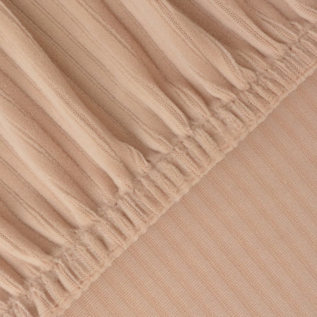 Meubelhoes Voor Stoel Stretch Beige Brede Streep 4 St