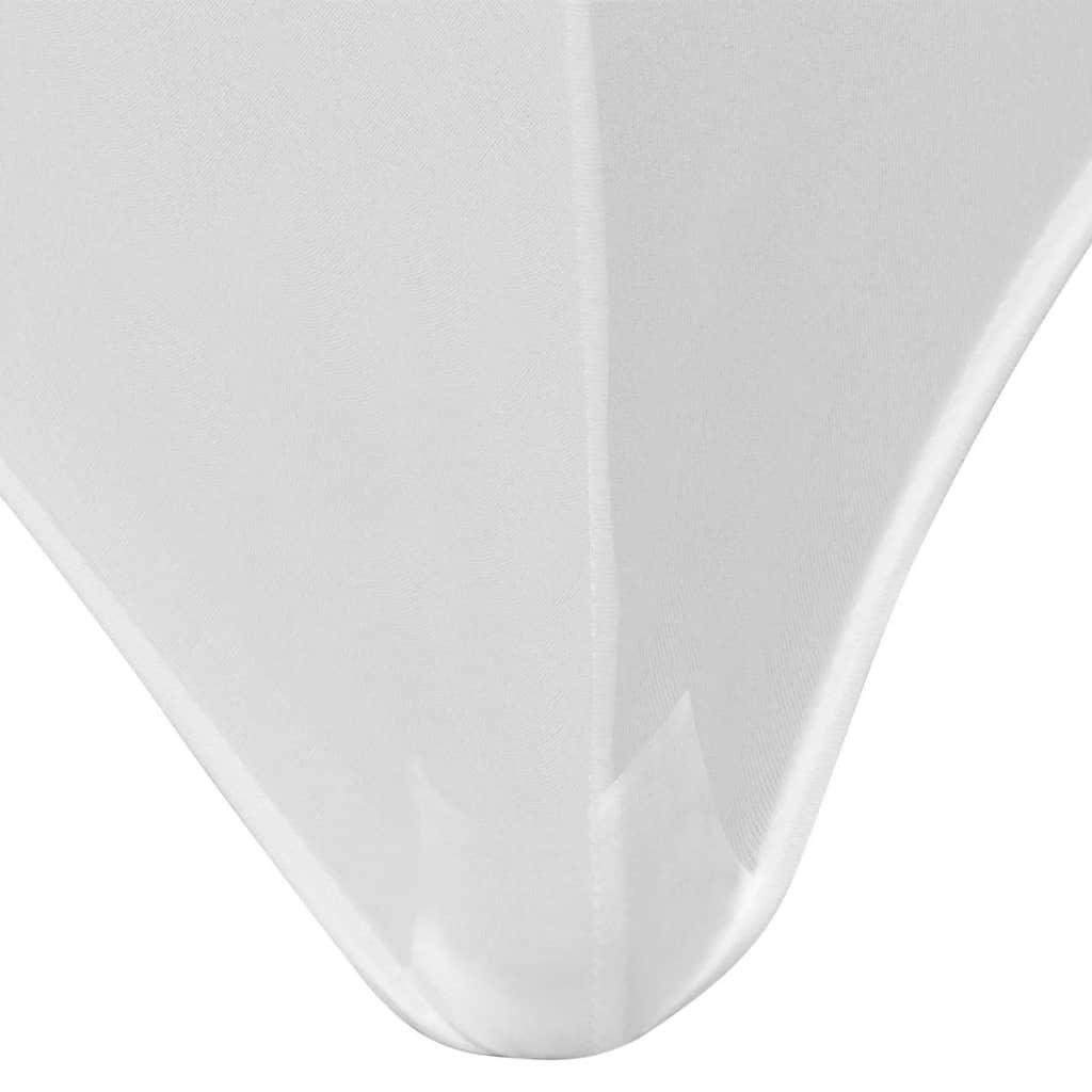 Tafelhoes Stretch Wit 243X76X74 Cm 2 St