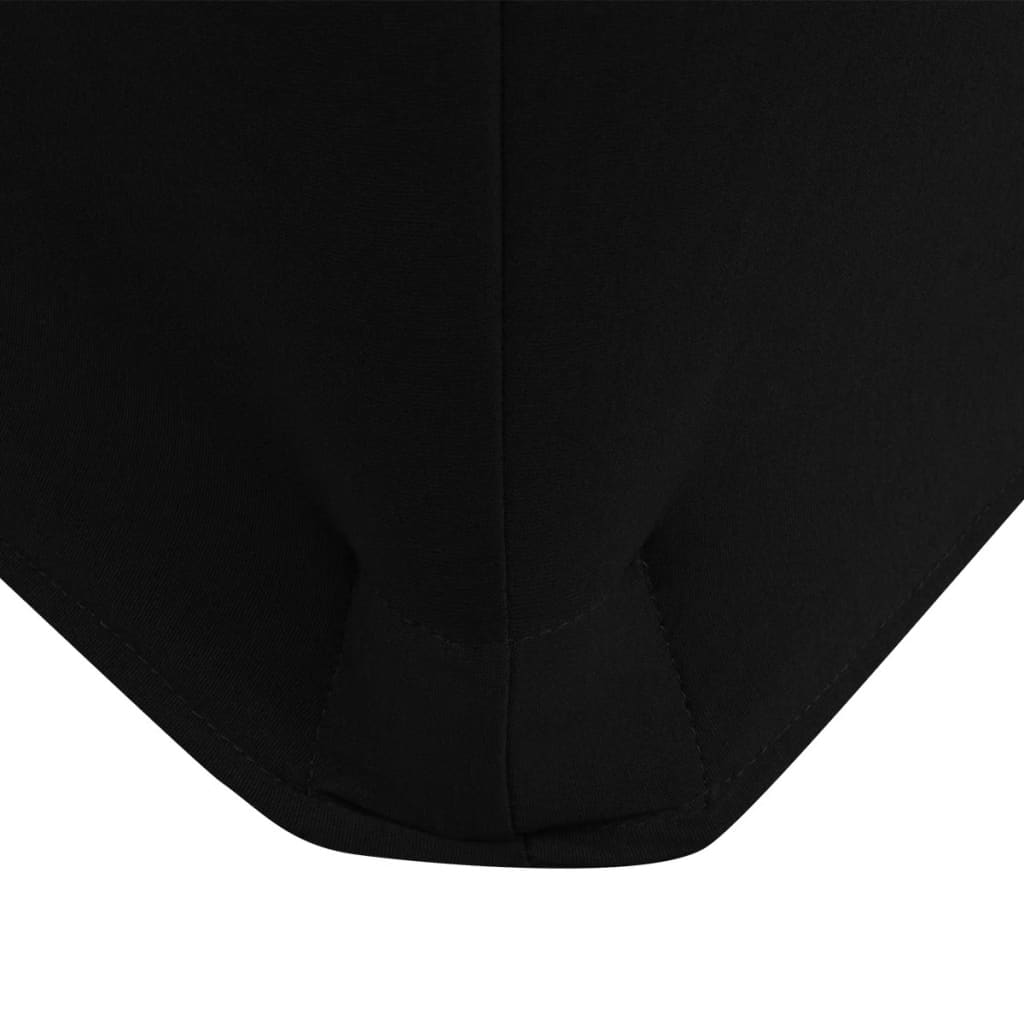Tafelhoes Stretch Zwart 120X60,5X74 Cm 2 St