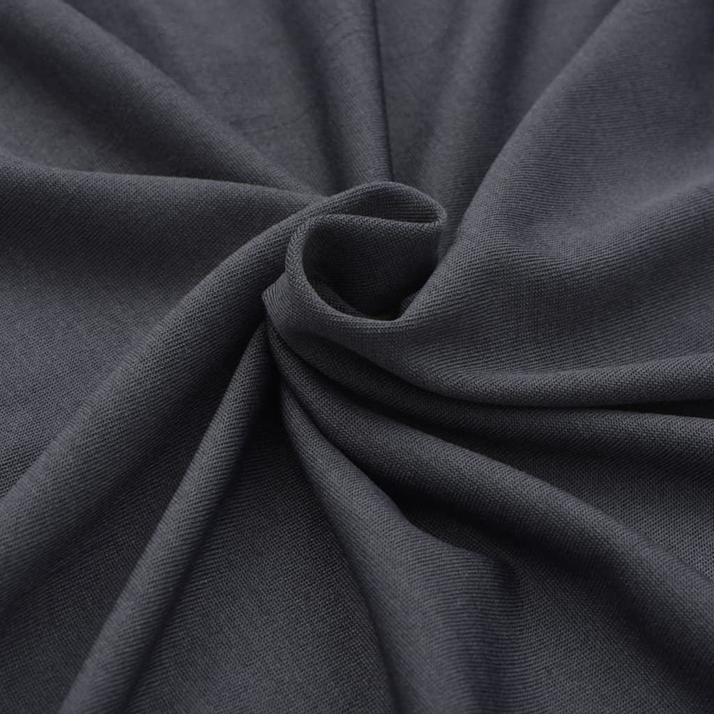 Tafelhoes Stretch Antraciet 183X76X74 Cm 2 St