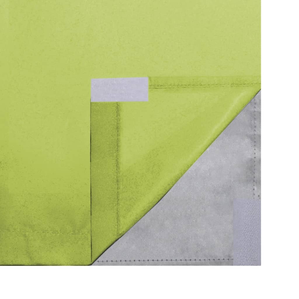 Gordijnen Verduisterend Dubbellaags 140X175 Cm Groen 2 St