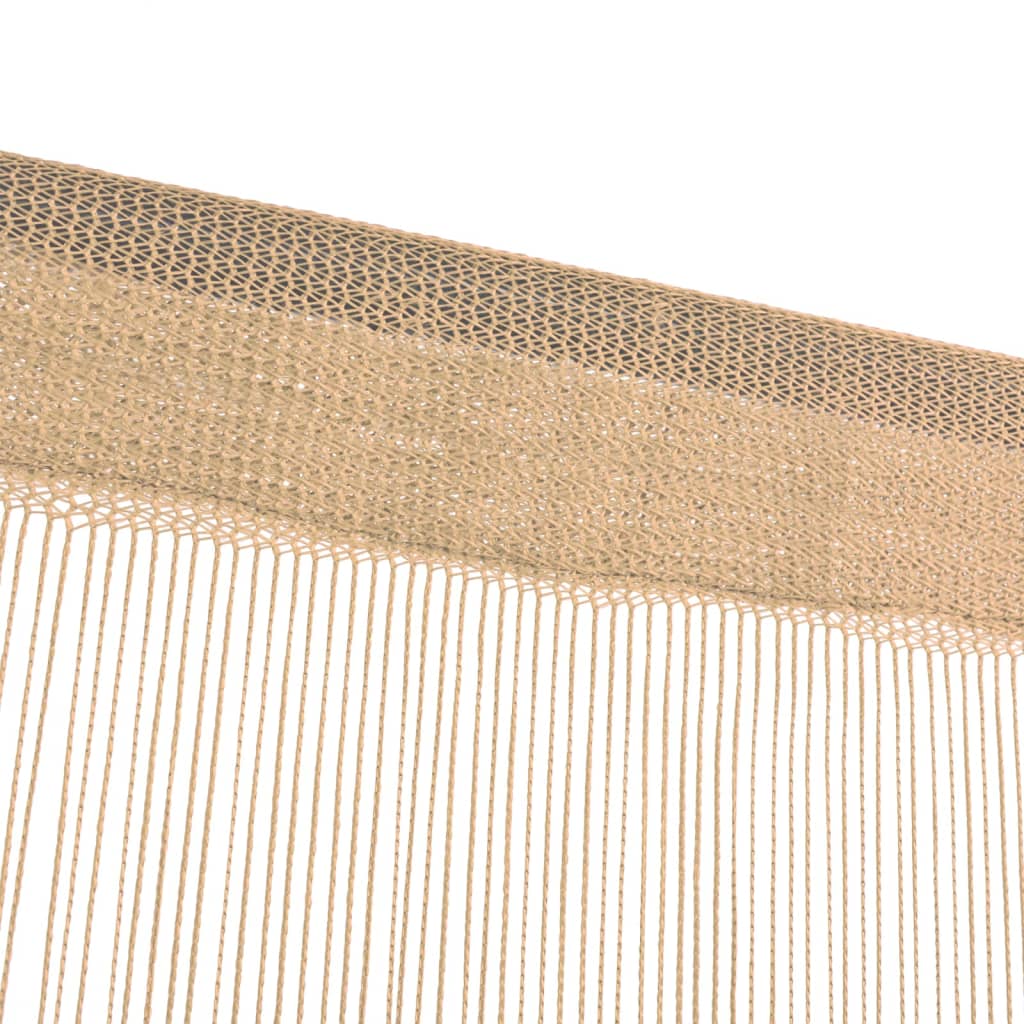 Draadgordijnen 140X250 Cm Beige 2 St