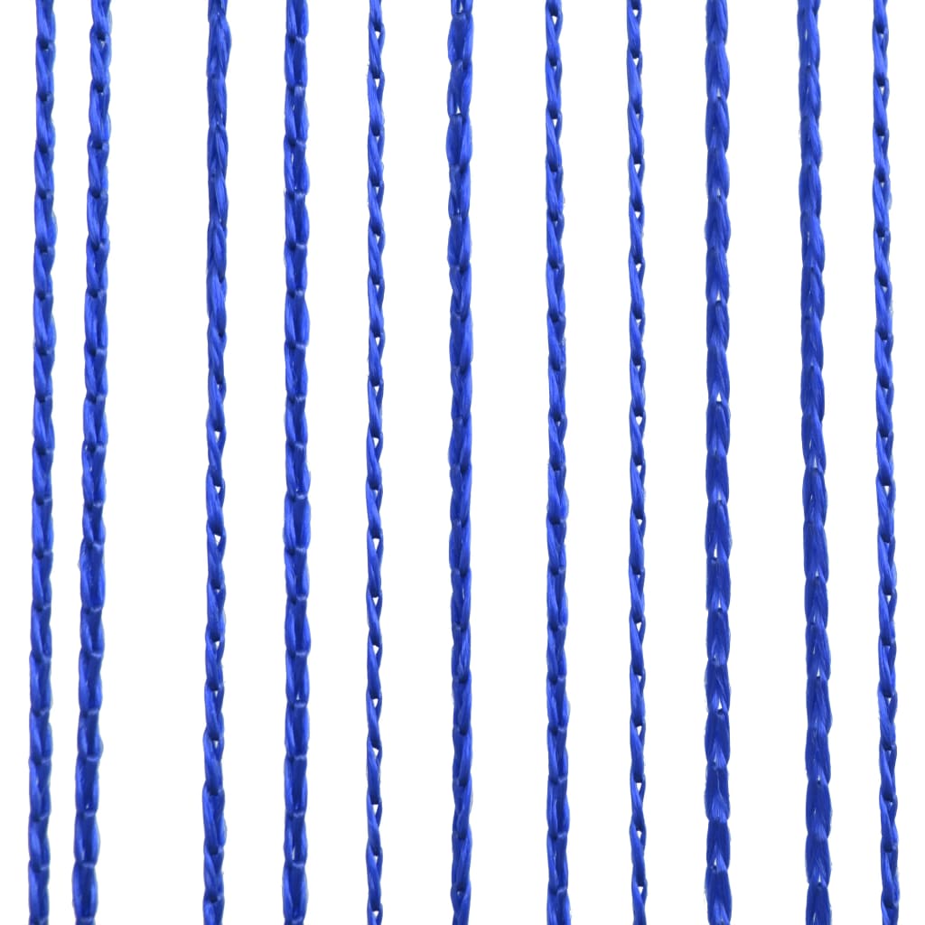 Draadgordijnen 100X250 Cm Blauw 2 St