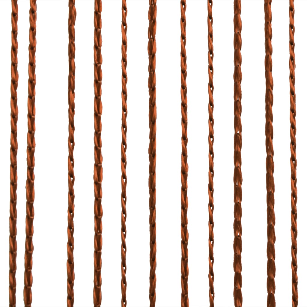 Draadgordijnen 140X250 Cm Bruin 2 St