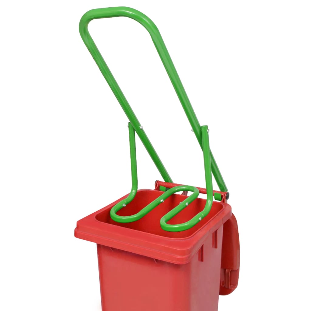 Handmatige Afval Compactor Staal Groen