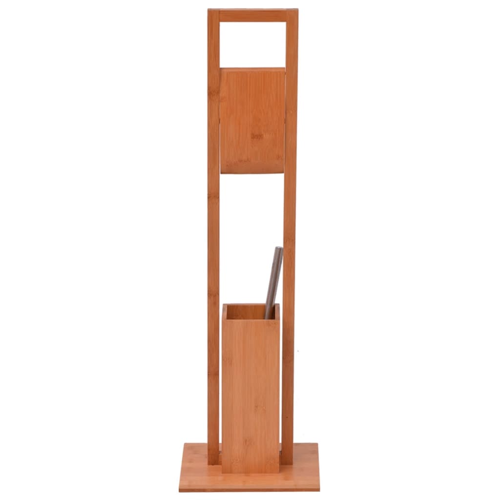 Toiletrolhouder Bamboe 20X24,5X81,5 Cm