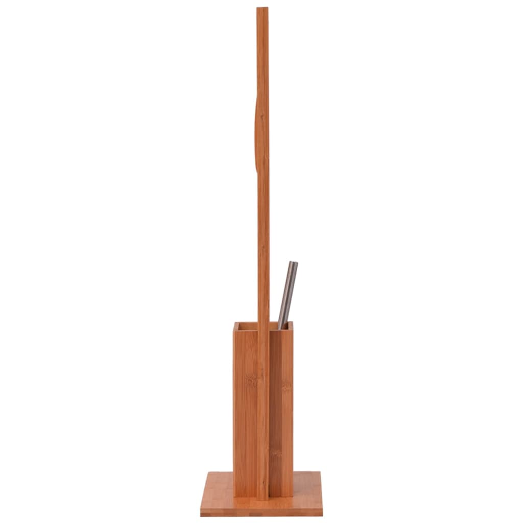 Toiletrolhouder Bamboe 20X24,5X81,5 Cm