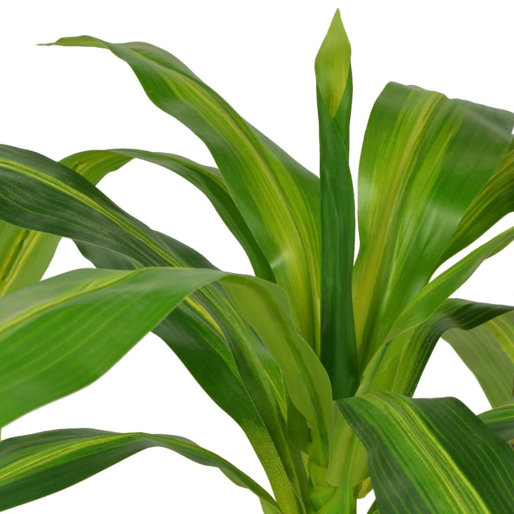 Kunst Dracena Plant Met Pot 100 Cm Groen