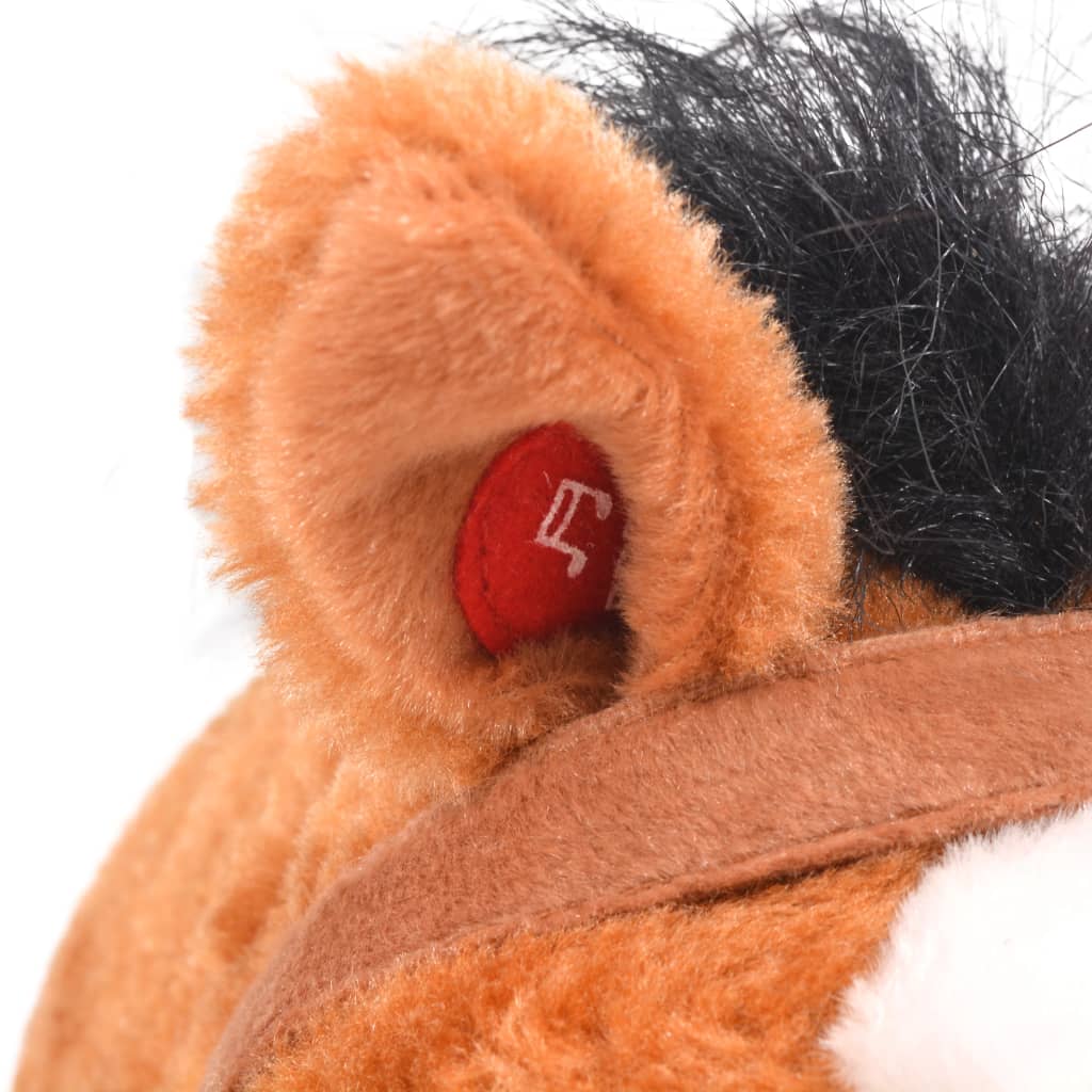 Staand Knuffelpaard Pluche Bruin