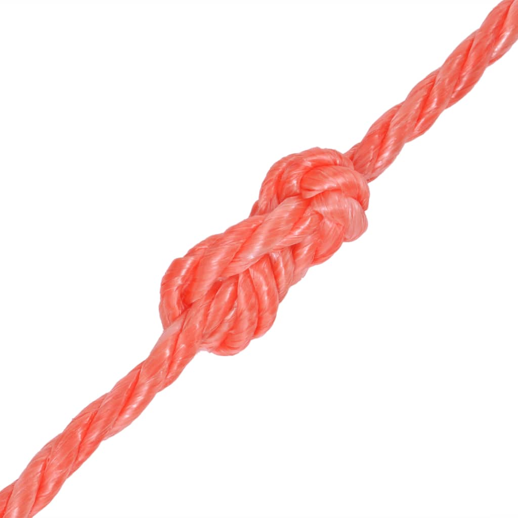 Touw Gedraaid 6 Mm 200 M Polypropyleen Oranje