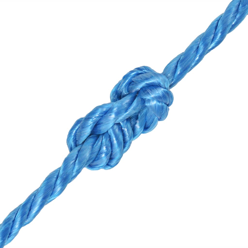 Touw Gedraaid 8 Mm 200 M Polypropyleen Blauw