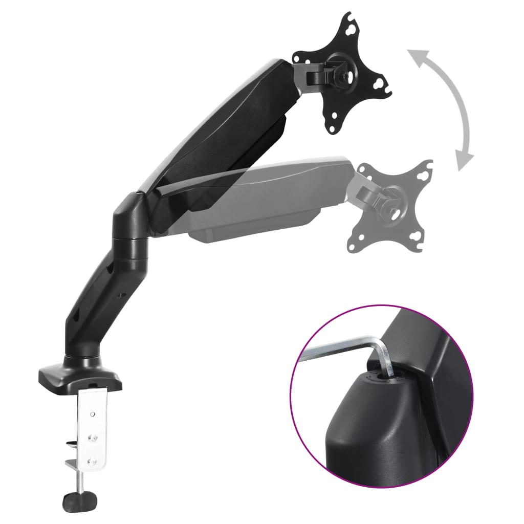 Tv-Schermhouder Met Gasveer 13"-27" Enkele Arm