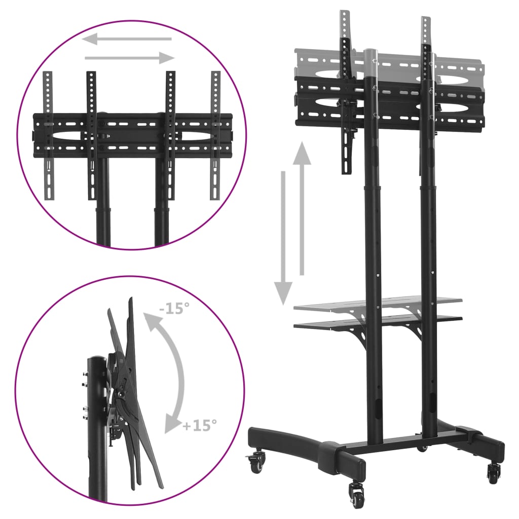 Tv-Trolley Voor 32''-65'' Plasma/Lcd/Led