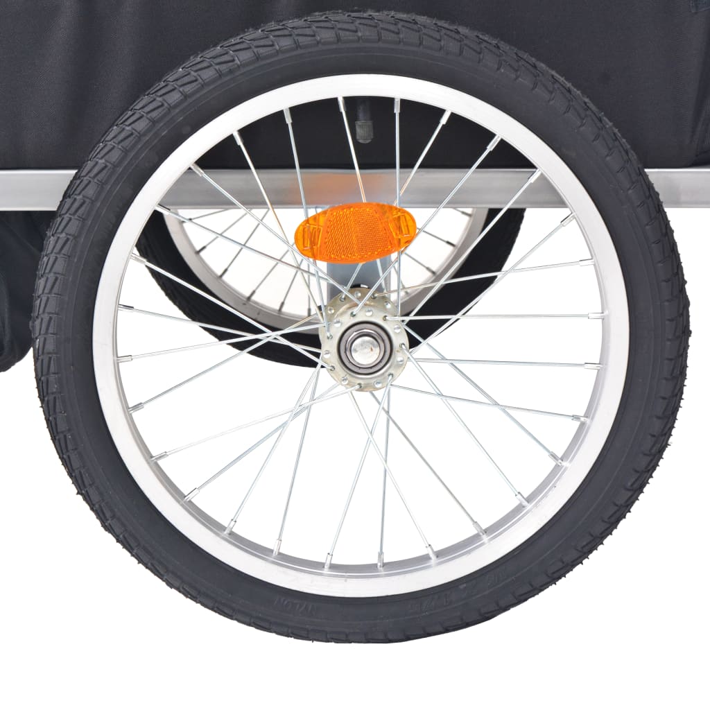 Fietskar Voor Kinderen 30 Kg Rood En Zwart