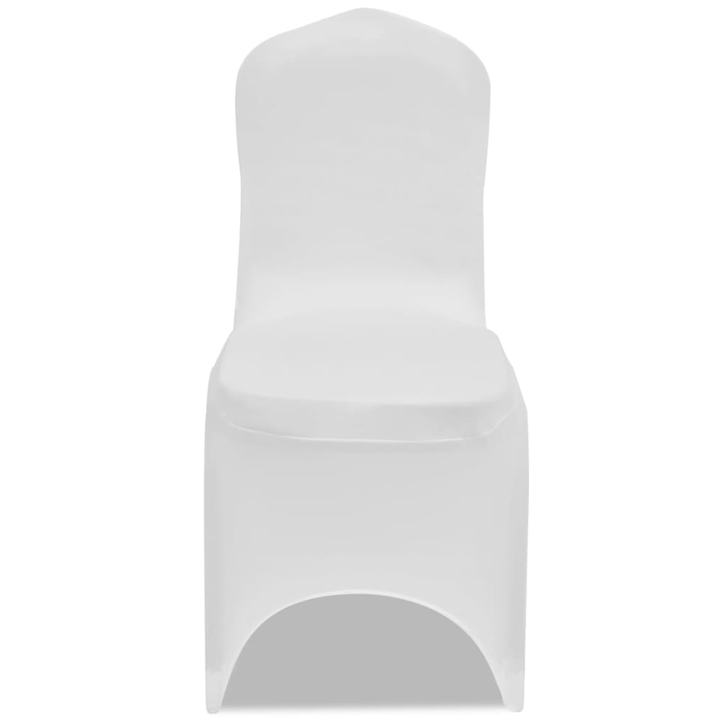 Stoelhoezen Stretch Wit 100 St
