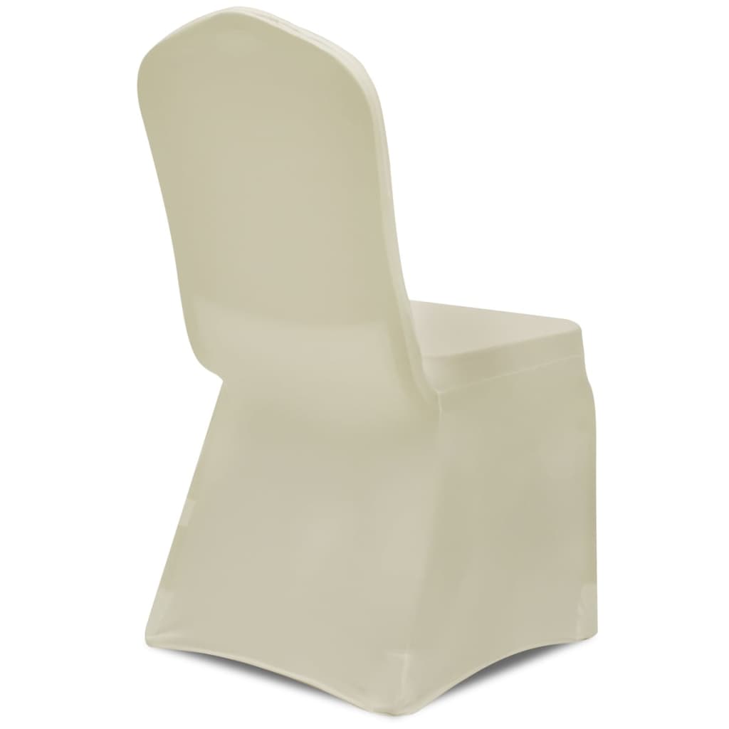Stoelhoezen Stretch Crème 100 St