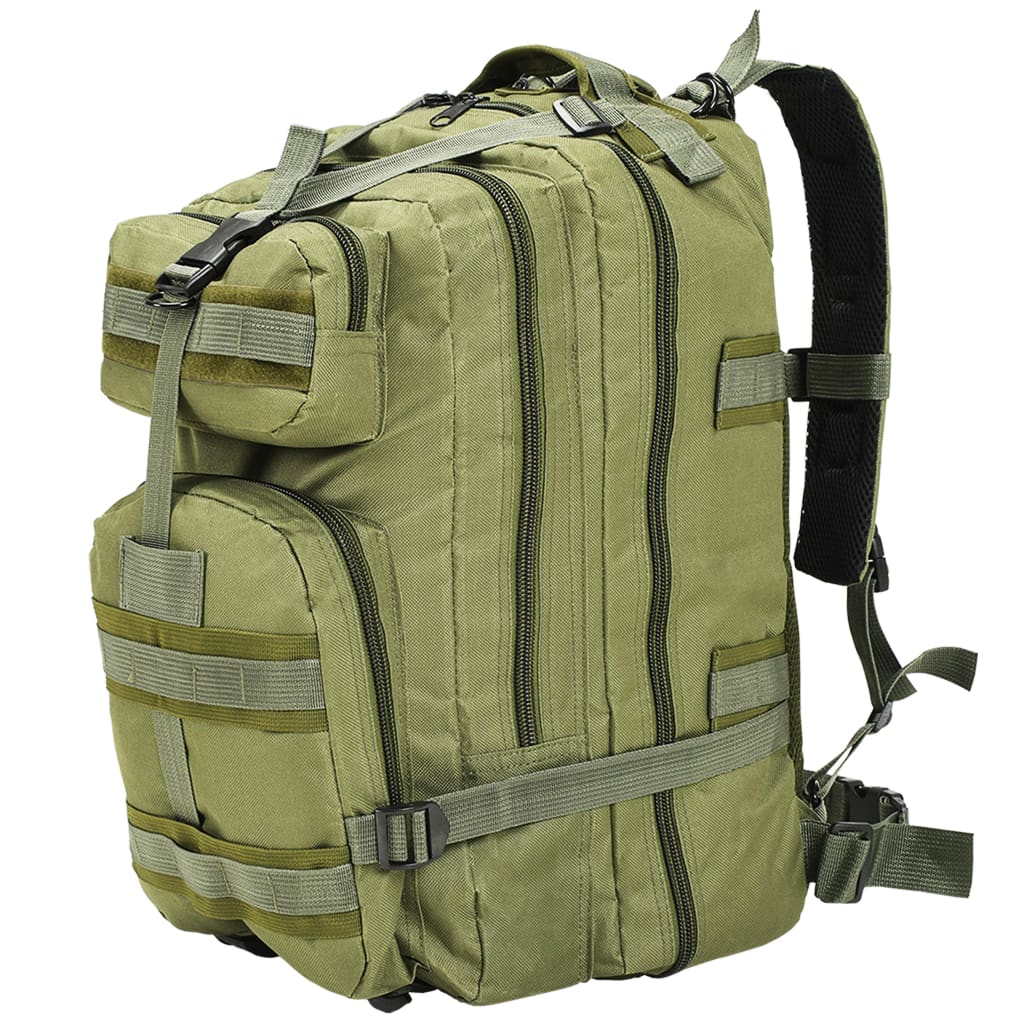 91382 Rugzak Legerstijl 50 L Olijfgroen