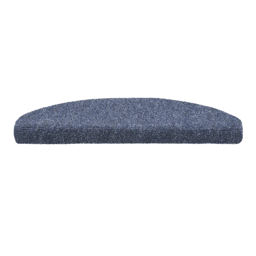 Trapmat Zelfklevend 65X21X4 Cm Naaldvilt Blauw 15-Delig
