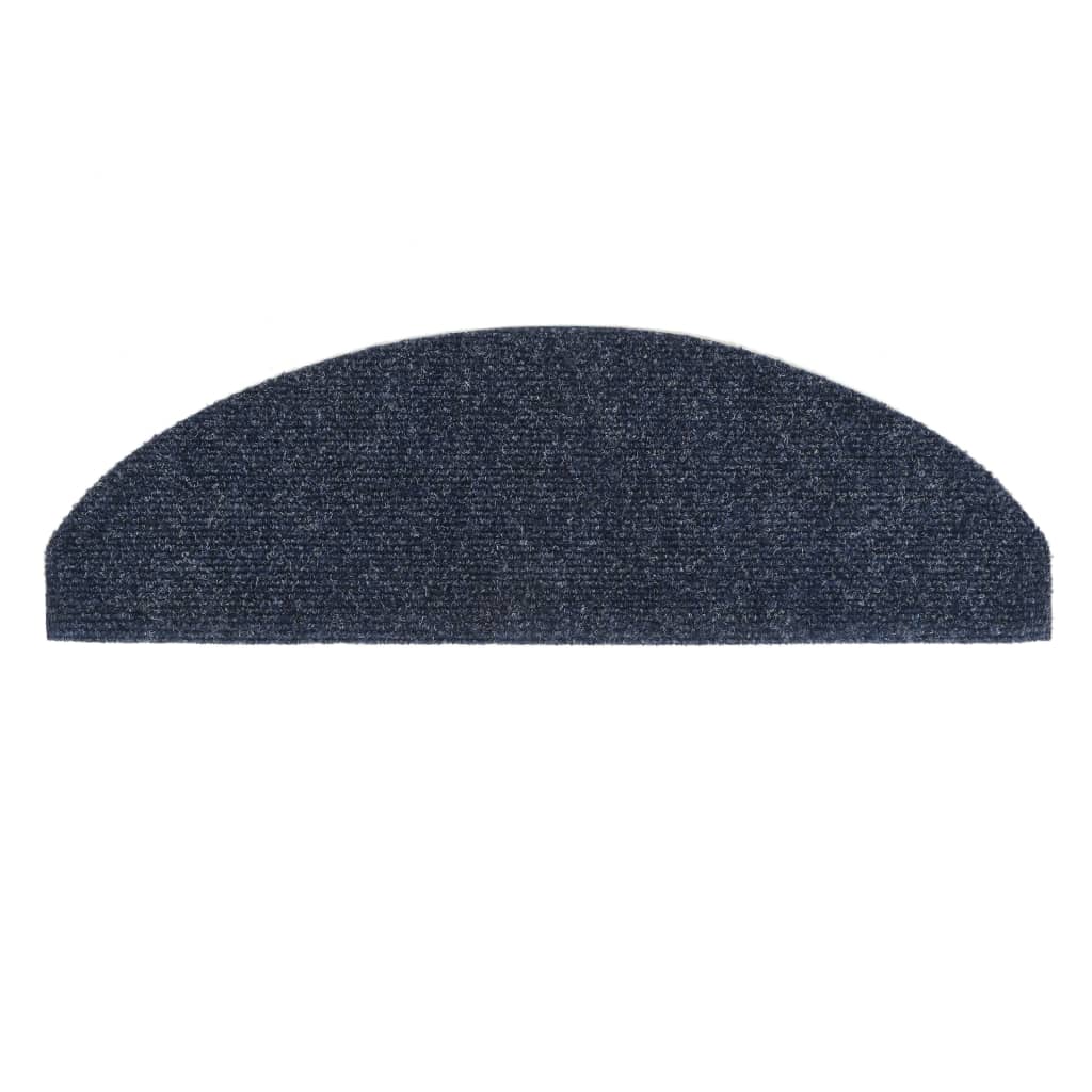 Trapmat Zelfklevend 65X21X4 Cm Naaldvilt Blauw 15-Delig